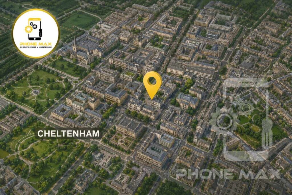 aerial view of cheltenham