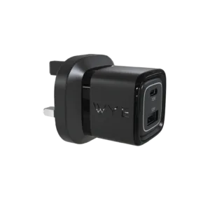 32W Dual Port USB-C & USB-A Power Adapter (GaN III)
