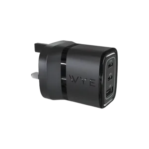 67W Dual USB-C & USB-A Power Adapter (GaN III)