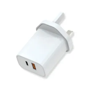 WYEFLUX 20W Power Adapter With USB-C & USB Ports