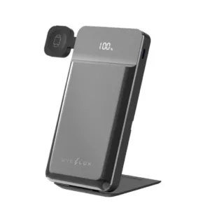Portable Wireless charging Station And Magsafe Power Bank (3-in-1)